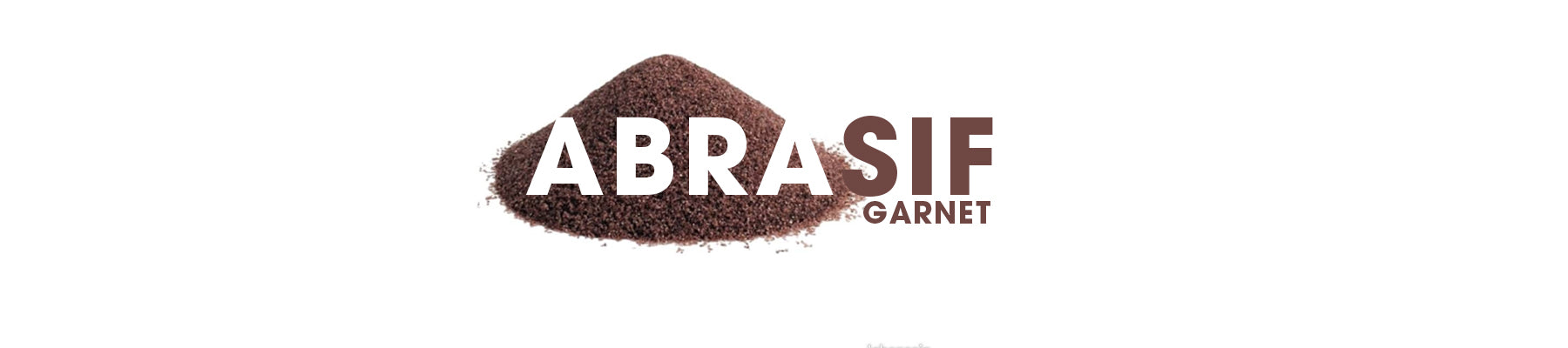 L'abrasif Garnet  professionnel pour sableuse et aerogommeuse