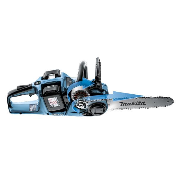 Tronçonneuse à batterie 36V 2x18V Li-Ion 35 cm DUC353RF2 MAKITA