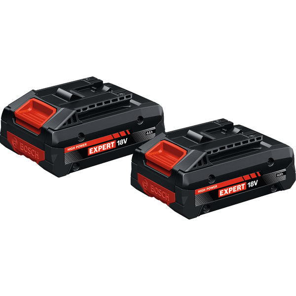 2 batteries EXPERT EXBA 18V 4.0Ah (C) Expert - 1600A03738 Bosch