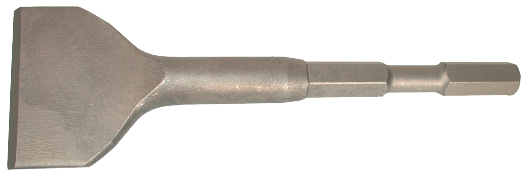 Burin Hexagonal Plat 70X220Mm Pour Décapeur Ref: 346 904 348904 Lacme