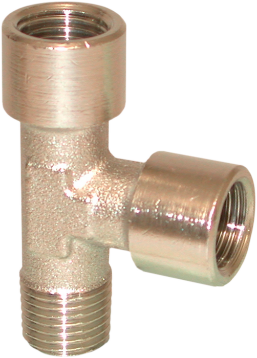 Té 1/4" Femelle/Femelle/Mâle 358910 Lacme