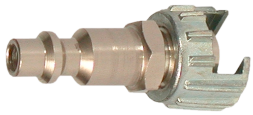 "Rac 508 : Embout Iso 6150 B 5,5 - 1/4"" Mâle + Ecrou Fraisé 360100 Lacme