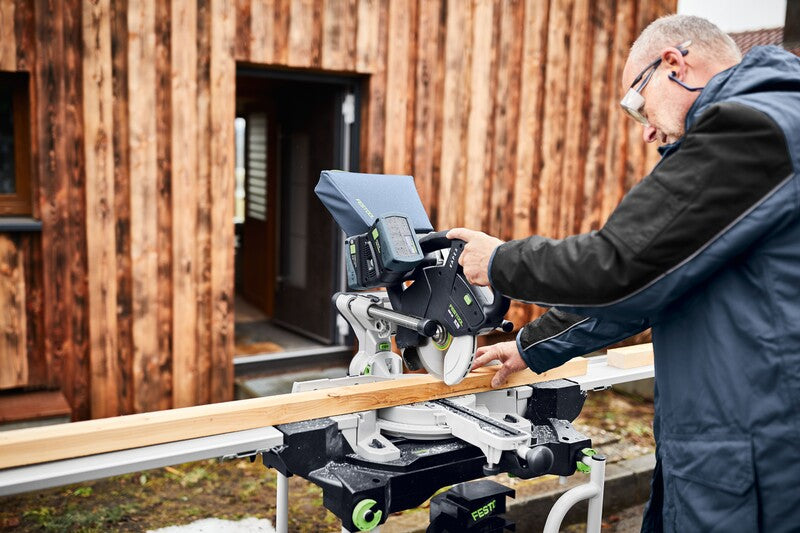 Festool Scie à onglets radiale sans fil (a batterie) KSC 60 EB-Basic KAPEX - 577775