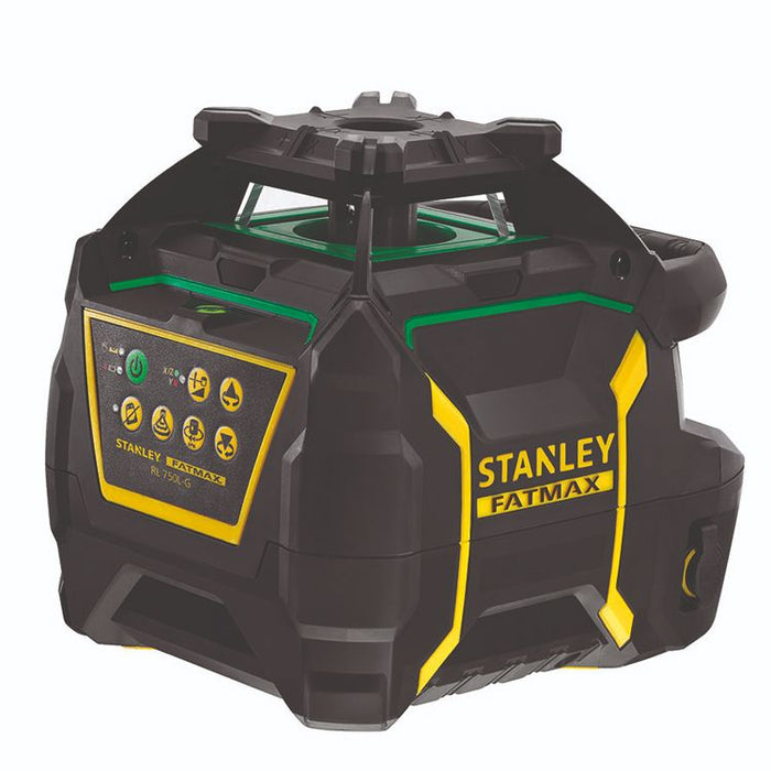 Pack niveau Laser Rotatif RL750LG (Li-Ion) Vert Stanley + trépied et mire FMHT77223-1