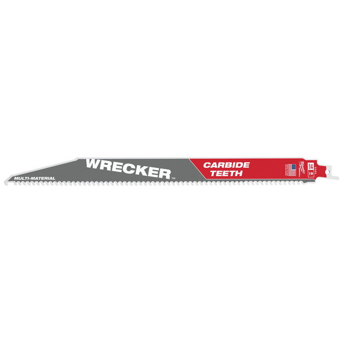Lame scie sabre multi matériaux TCT wrecker 150, 230, 300mm - Milwaukee