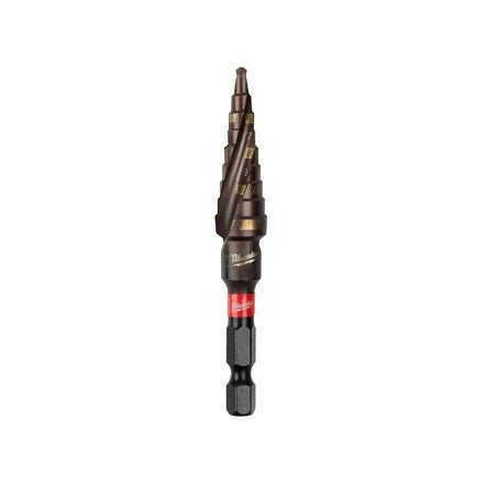 Coffret 3 forets étagés Shockwave ø4-12, 12-20mm - Milwaukee