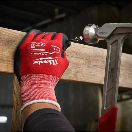 Gants Anti Coupure 1/A 12 pièces - Milwaukee
