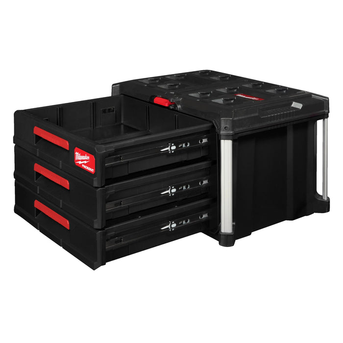 PACKOUT Coffret 3 tiroirs - 4932472130 MILWAUKEE