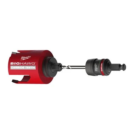 Arbre + Foret pilote QL Arbor 7/16"/11mm - Milwaukee