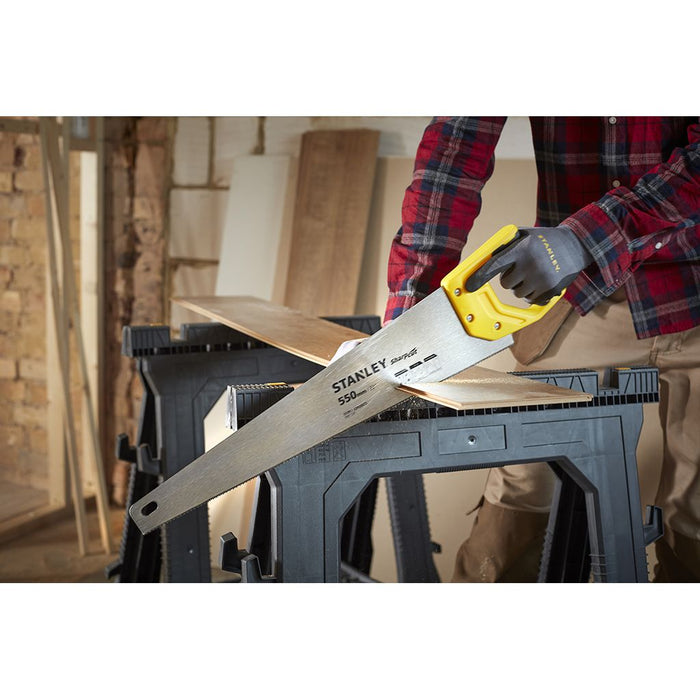 Scie Egoine Sharpcut Coupe Fine 550mm  Stanley STHT20372-1