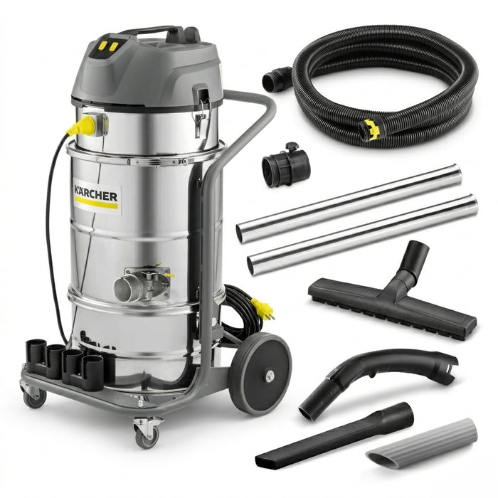 Aspirateur industriel IVM 40/24-2 + Kit de nettoyage de sols - 9.569-163.0 Karcher