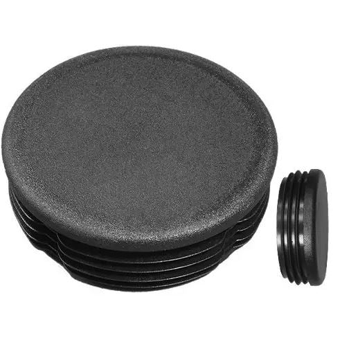 Embouts plastique noir pour tubes rond - Plastem