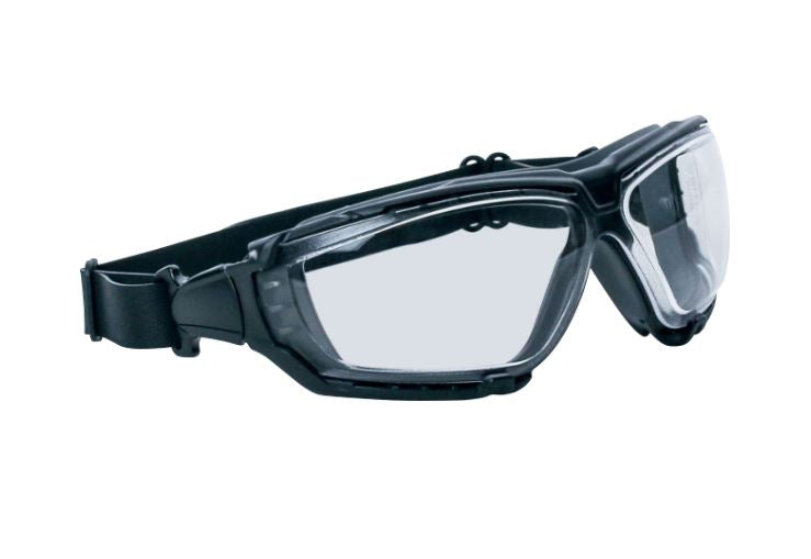 LUNETTES POLYCARBONATE MONOBLOC  INCOLORE GO-SPECS TEC CLEAR