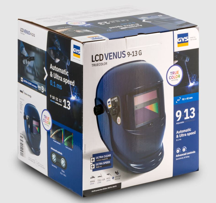 Cagoule de soudage LCD venus 9/13 G - 079748 GYS