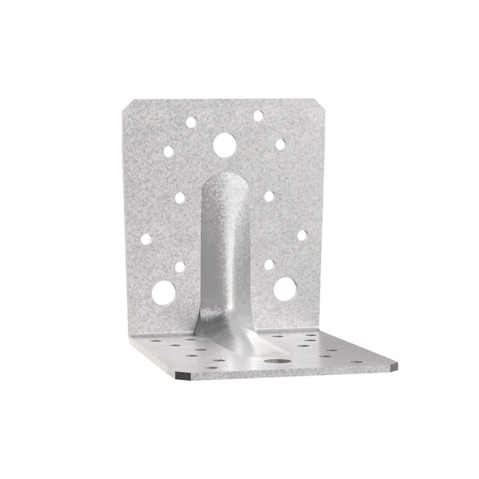 Équerre renforcée acier galva 70x70x55x2 mm