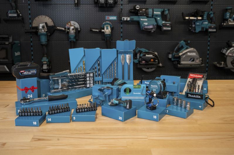 Calendrier de l’Avent 2025 - MAKITA P-84816