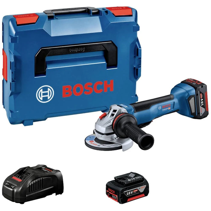 Meuleuse GWS 18V-10 P + 2x5Ah L-BOXX - 06019J4101 Bosch