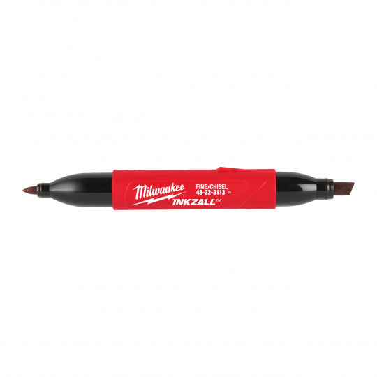 Marqueur double pointe biseautée fine INKZALL - 4932501155 Milwaukee