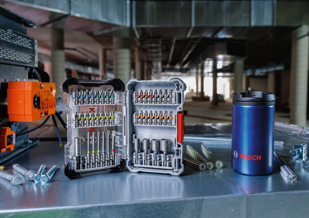 Kit d'embouts à visser 43 pièces + Mug - 061599767L Bosch