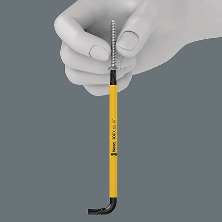 Wera 967 - Jeu clés mâles coudées TORX 9 pièces TX8 à TX40 - 05024179001