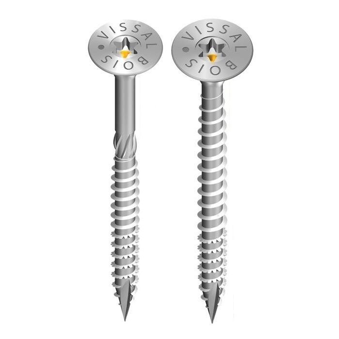 Vis Torx acier zingué VissalBois TTAP ZN + embout TX TTAP