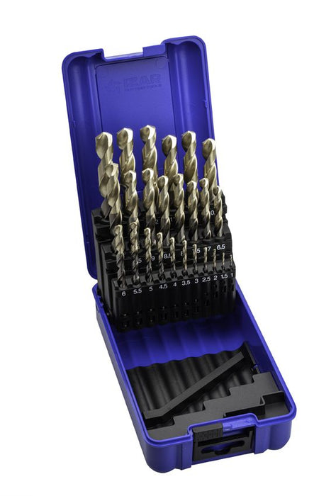 Jeu de 25 forets HSS SPLIT 1-13x0,50 ZIRCON MULTI METAL DIN338N IZAR