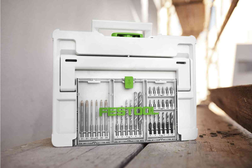 Festool Coffret de forets hélicoïdaux BKS SYS3 D4-10 CE/S - 577397 Festool