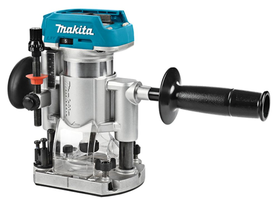 Affleureuse  a batterie 18V 8 mm (Produit seul + kit d'accessoires) DRT50ZJX3 MAKITA
