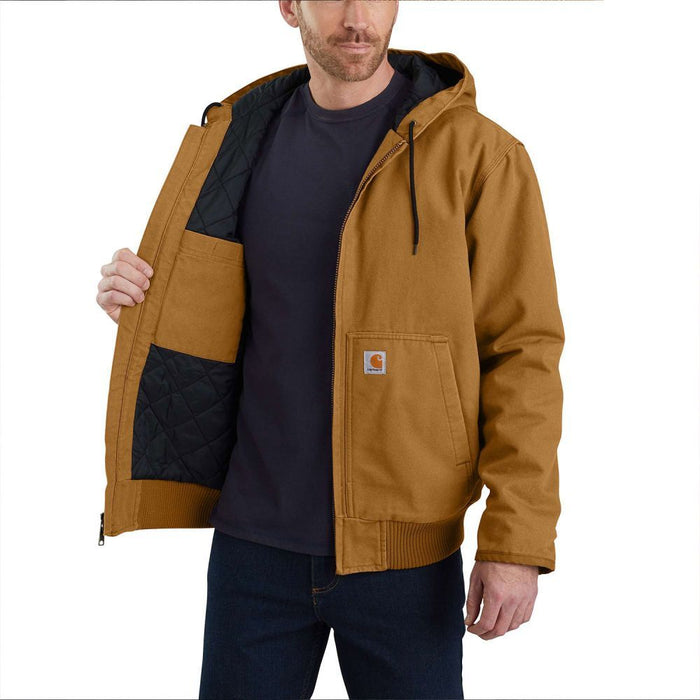 Blouson DUCK ACTIVE JACKET BROWN CARHARTT