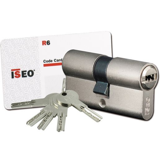 Cylindre 40x40 de sureté et haute sécurité ISR6 880940409 ISEO