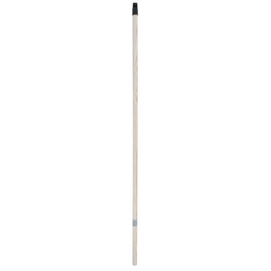 Manche bois pour balais a vis diam.24mm L130cm