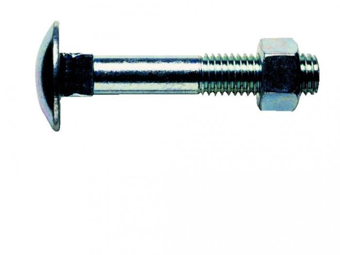 BOULON TÊTE RONDE COLLET CARRÉ INOX