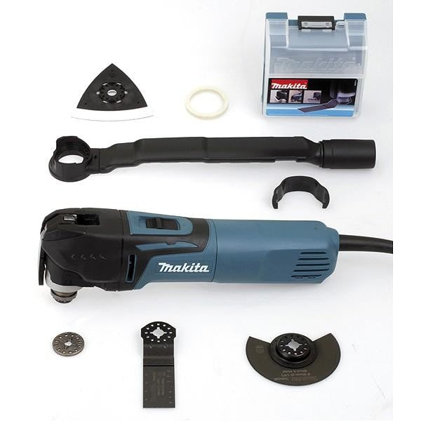 Découpeur-ponceur multifonctions 320W (kit d'accessoires) Makita TM3010CX6