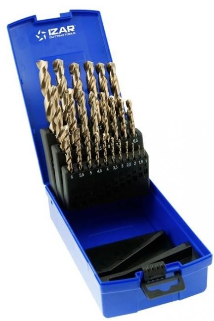 Coffret de 25 forêts de 1 A 13 IZAR COBALT 1456.18370