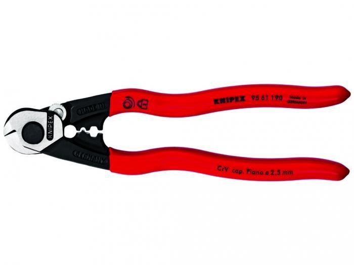Coupe Câble Acier Forgé 95 61 190 Knipex