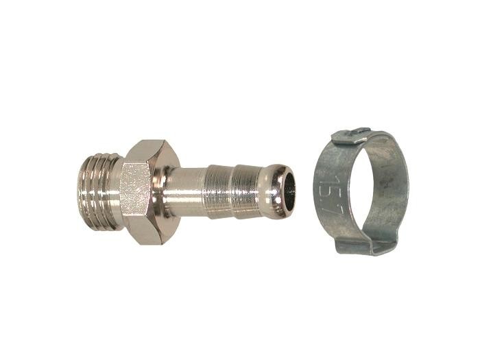 Raccord cannelé pour tuyau 1/4  mâle RAC 230