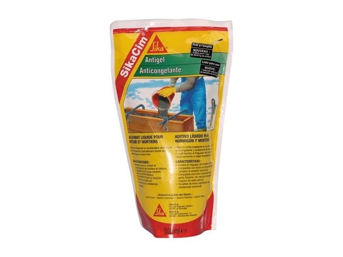 antigel pour bètonnage sikacim antigel 0.5l