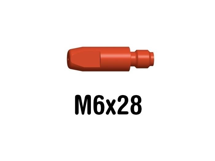 Tube Contact M6x28 pour torches Innershield