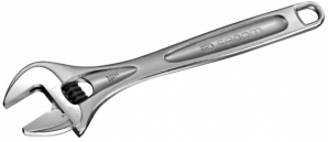 Cle a molette chromee 12' 113a.12c Facom