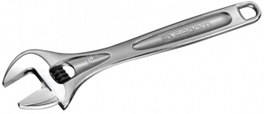 Cle a molette chromee 6' 113a.6c Facom