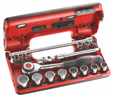 Coffret douilles 3/8' 6p-18pcs j.360dbox1 Facom
