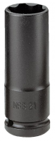 Douille impact 1/2' long fine 6pt 21mm nsb.21 Facom