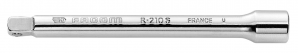 Rallonge 1/4' angulaire 100mm r.210s Facom