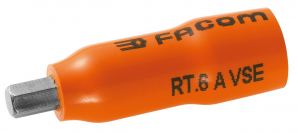 Douille tourn. 1/4 isolee 5mm rt.5avse Facom
