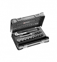 Coffret douil 1/2' 6p mm s.151b 15pc s.151-1p6 Facom