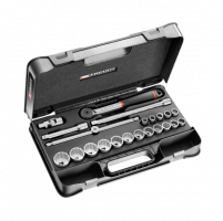 Coffret douil 1/2' 12p mm s.161b 19pc s.161-2p12 Facom