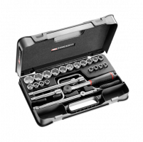 Coffret douil 1/2' 6p in s.161b 25pc s.161-3p6u Facom