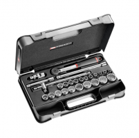 Coffret douil 1/2' 12p mm s.161b 26pc s.161-4p12 Facom