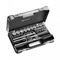Coffret douil 1/2' 12p mm s.161b 30pc s.161-5p12 Facom