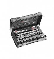 Coffret douil 1/2' 6p mm s.360 23pc s.360-3p6 Facom